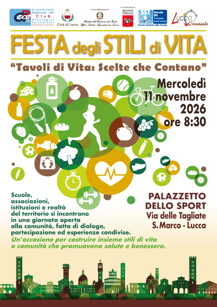 Programma Festa Degli stili di Vita 2026 - Lucca