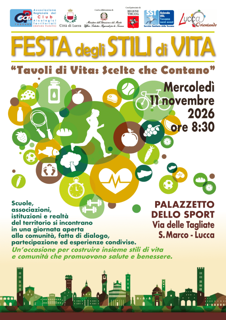 Locandina Festa Stili di Vita 1 - Lucca 